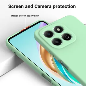 RUBBER Ochranný obal pre Honor X6b zelený
