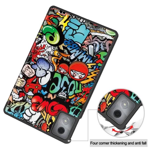 ART Zaklápacie puzdro pre Lenovo Tab K11 Plus GRAFITTI