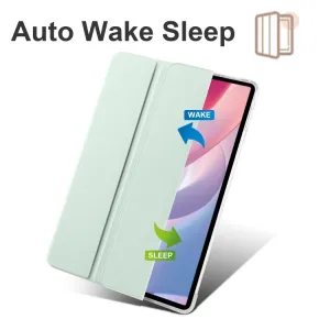 CRYSTAL Zaklápacie puzdro Xiaomi Redmi Pad Pro / Pad Pro 5G svetlozelené