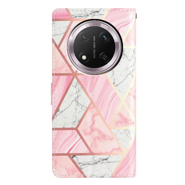 ART Peňaženkový kryt pre Honor Magic7 Lite 5G PINK MARBLE