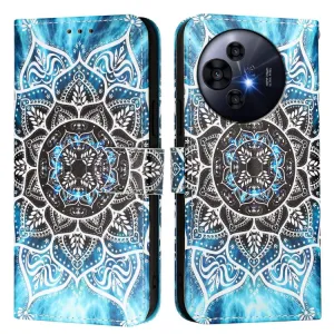 ART Peňaženkový kryt pre TCL 50 Pro NxtPaper BLUE MANDALA