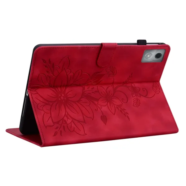 ART Zaklápacie puzdro pre Lenovo Tab K11 Plus červené