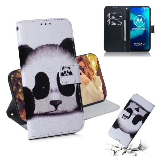 ART Peňaženkový kryt Motorola Moto G8 Power Lite PANDA