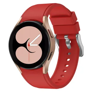 SOFT Remienok pre Samsung Galaxy Watch 4 (40 / 44mm) 4 Classic (42 / 46mm) červený