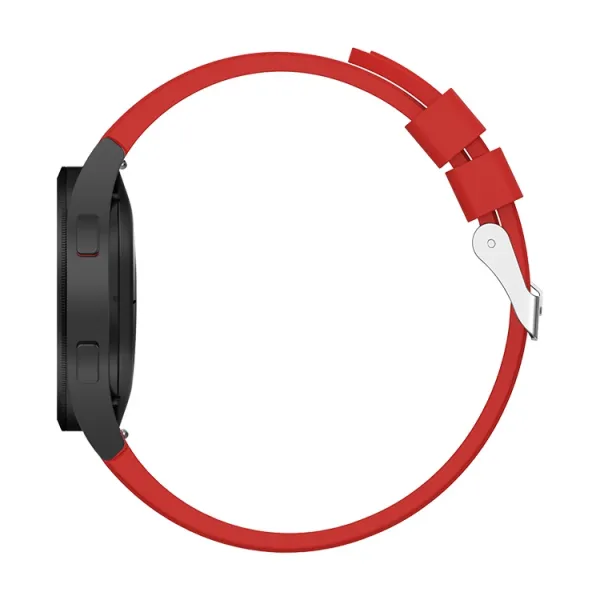 SOFT Remienok pre Samsung Galaxy Watch 4 (40 / 44mm) 4 Classic (42 / 46mm) červený