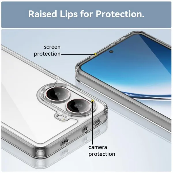 CRYSTAL Ochranný kryt pre Xiaomi Poco X7 Pro priehľadný