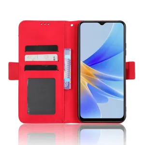 SLOT Peňaženkový obal pre Oppo A17 červený