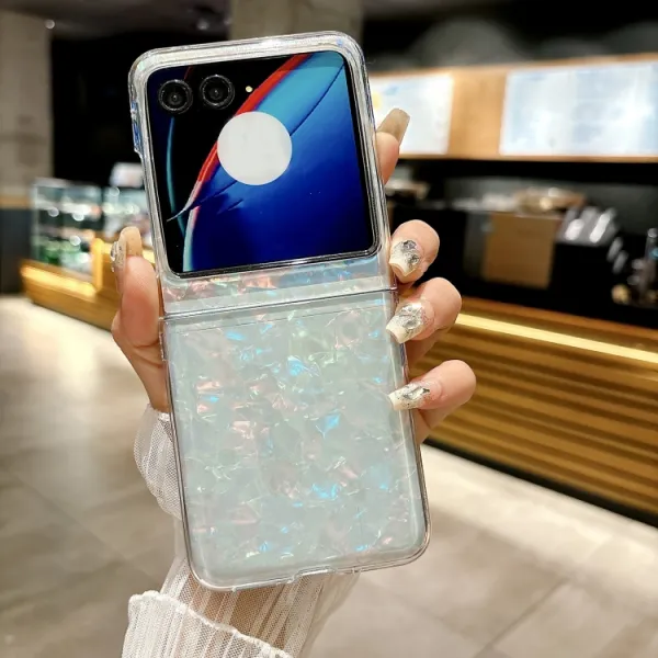 PEARL Ochranný kryt pre Motorola Razr 50 BEIGE
