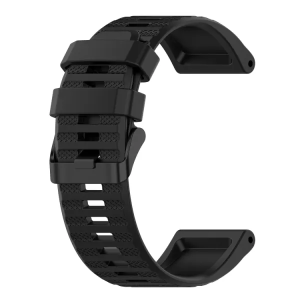 SILICONE Remienok pre Garmin Enduro 2 / Tactix 7 čierny