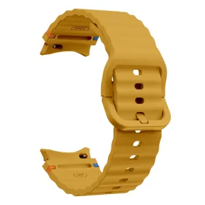 WAVE Silikónový remienok pre Samsung Galaxy Watch 7 (40mm / 44mm) žltooranžový