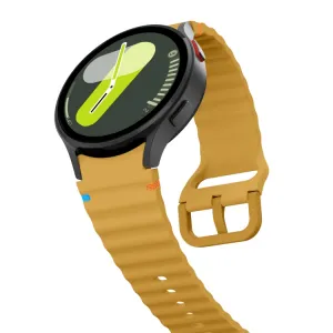 WAVE Silikónový remienok pre Samsung Galaxy Watch 7 (40mm / 44mm) žltooranžový