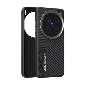 ABEEL RELIEF Ochranný kryt pre Vivo X200 Pro 5G CARBON BLACK