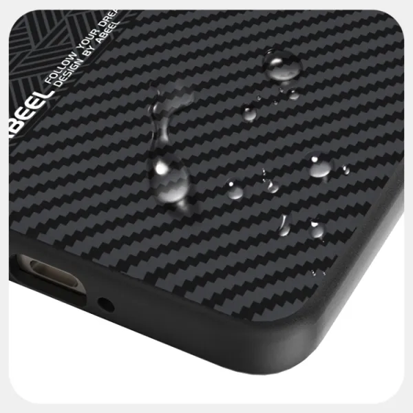 ABEEL RELIEF Ochranný kryt pre Vivo X200 Pro 5G CARBON BLACK