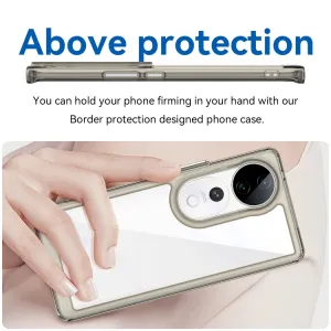 CRYSTAL Ochranný obal pre Vivo V40 5G šedý
