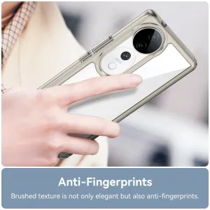 CRYSTAL Ochranný obal pre Vivo V40 5G šedý