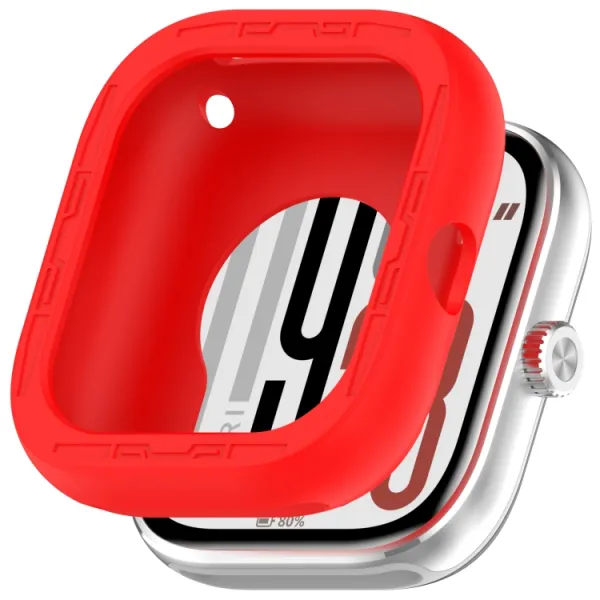 TPU HALF COVER Kryt pre Xiaomi Redmi Watch 5 červený