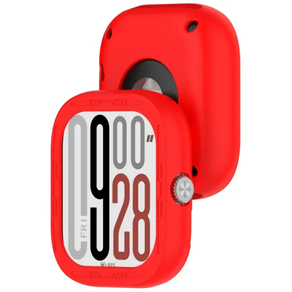 TPU HALF COVER Kryt pre Xiaomi Redmi Watch 5 červený