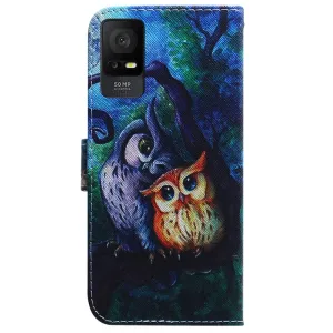ART Peňaženkový kryt pre TCL 408 OWL