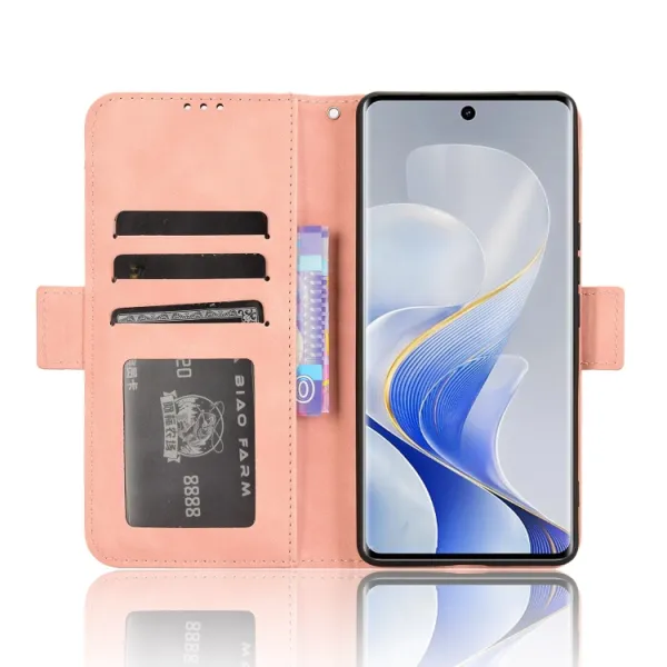 SLOT Peňaženkový obal pre Vivo V40 5G ružový