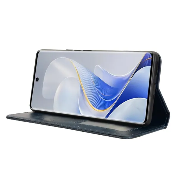BUSINESS Peňaženkový kryt pre Vivo V40 5G modrý