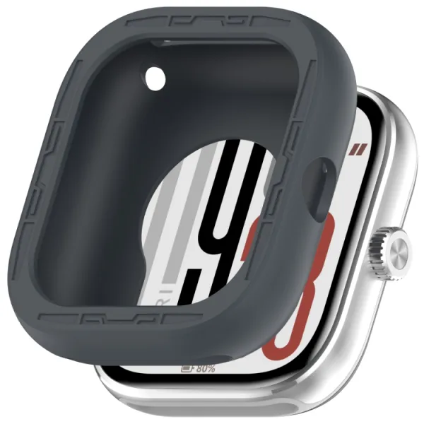 TPU HALF COVER Kryt pre Xiaomi Redmi Watch 5 tmavošedý