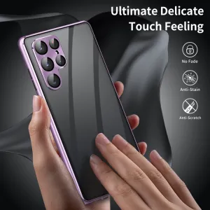 Magnetický kryt 360 pre Samsung Galaxy S25 Ultra 5G zlatý