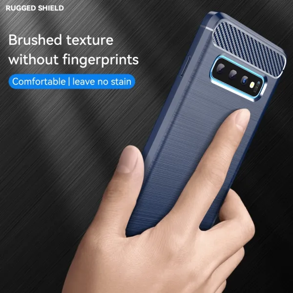 FLEXI TPU kryt Samsung Galaxy S10 modrý