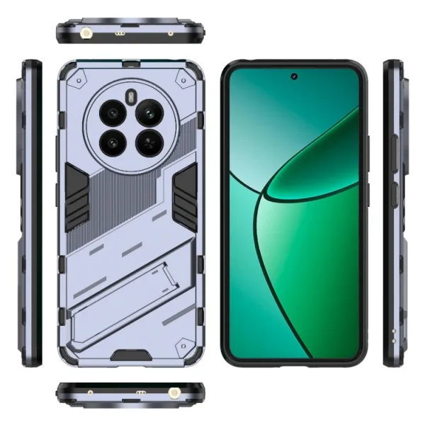 BIB Ochranný obal so stojanom Realme 12+ 5G šedý