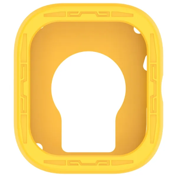 TPU HALF COVER Kryt pre Xiaomi Redmi Watch 5 žltý