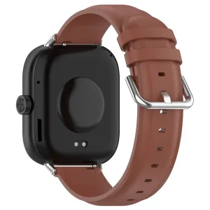 LEATHER Kožený remienok pre Xiaomi Redmi Watch 5 hnedý