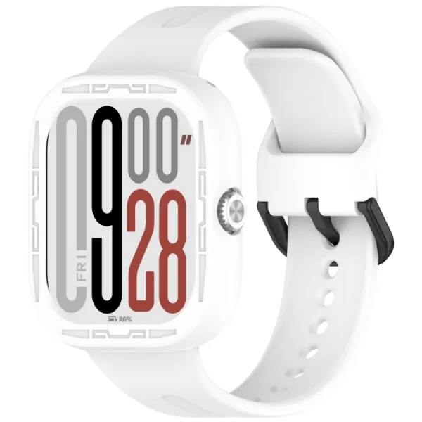 TPU HALF COVER Kryt pre Xiaomi Redmi Watch 5 biely