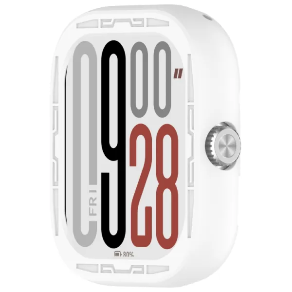 TPU HALF COVER Kryt pre Xiaomi Redmi Watch 5 biely