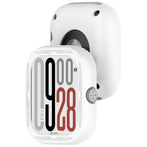 TPU HALF COVER Kryt pre Xiaomi Redmi Watch 5 biely