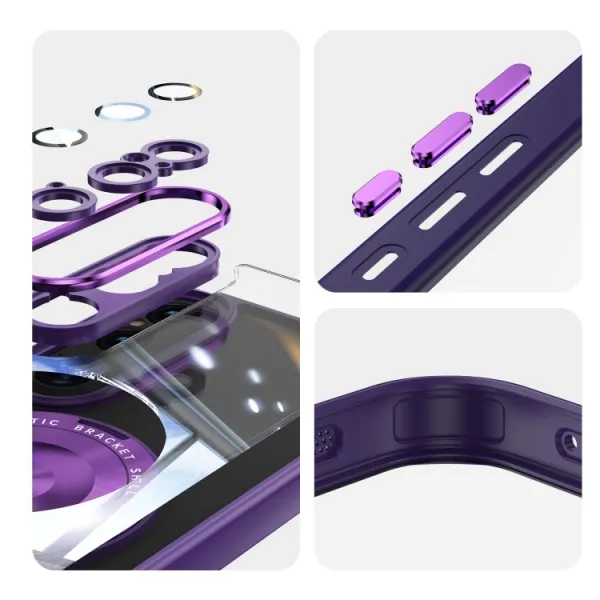 ACRYLO MAGSAFE Ochranný kryt pre Sony Xperia 1 VI fialový