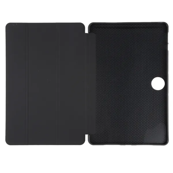 LEATHER Zaklápací kryt pre Honor Pad 9 čierny
