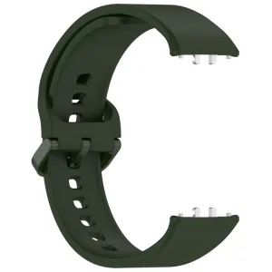 SILICONE Vymeniteľný remienok pre Samsung Galaxy Fit3 tmavozelený