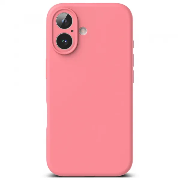 RINGKE SILICONE MAGSAFE Ochranný kryt Apple iPhone 16 PINK