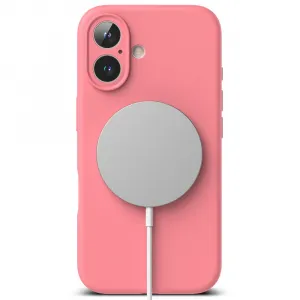RINGKE SILICONE MAGSAFE Ochranný kryt Apple iPhone 16 PINK