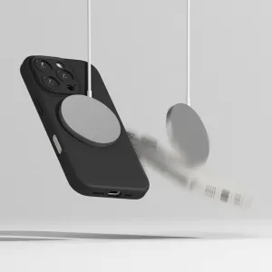 RINGKE SILICONE MAGSAFE Ochranný kryt Apple iPhone 16 Pro BLACK