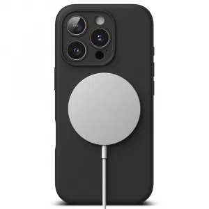 RINGKE SILICONE MAGSAFE Ochranný kryt Apple iPhone 16 Pro BLACK