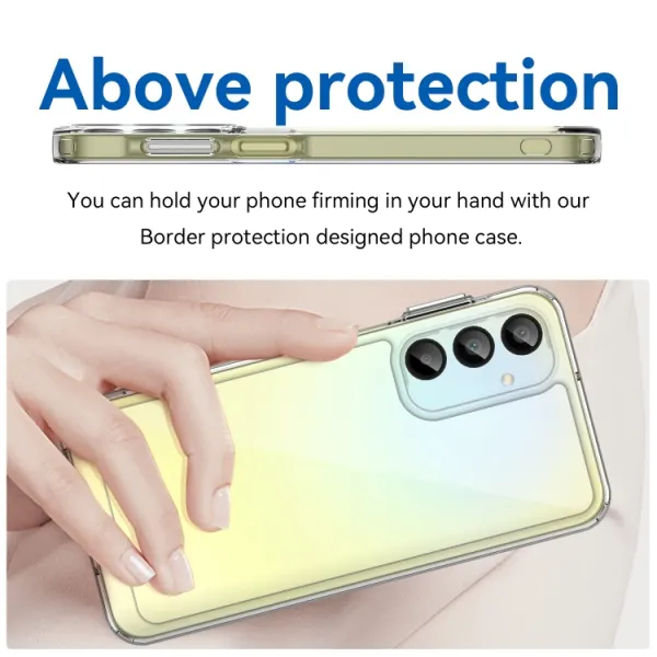 CRYSTAL Ochranný kryt pre Samsung Galaxy A16 / A16 5G priehľadný