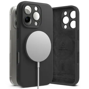RINGKE SILICONE MAGSAFE Ochranný kryt Apple iPhone 16 Pro BLACK