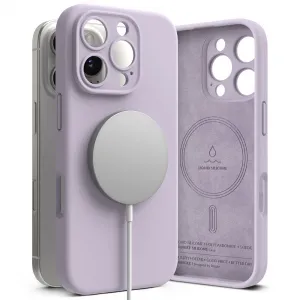 RINGKE SILICONE MAGSAFE Ochranný kryt Apple iPhone 16 Pro Max LIGHT PURPLE