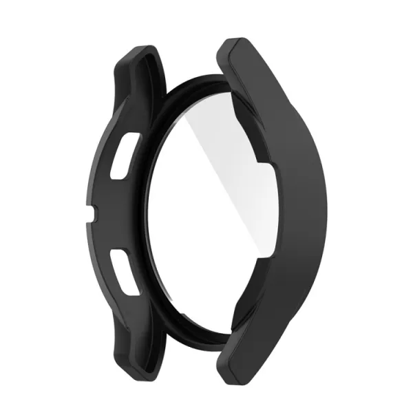 PC FULL COVER Plastový kryt so sklom pre Samsung Galaxy Watch FE čierny