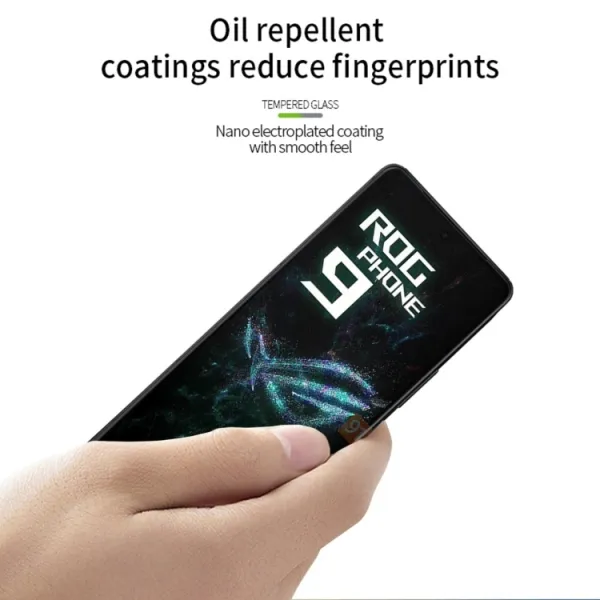 3D Tvrdené ochranné sklo pre Asus ROG Phone 9 / ROG Phone 9 Pro