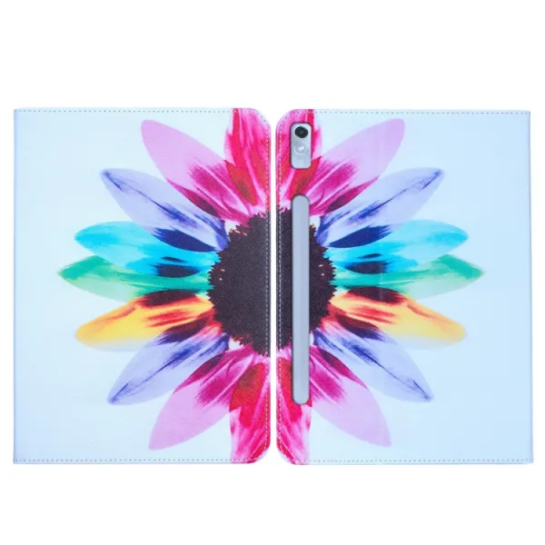 ART Zaklápacie puzdro pre Lenovo Tab P11 Pro Gen 2 SUNFLOWER