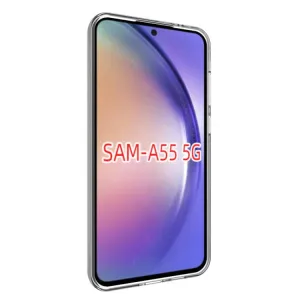 TPU Ochranný kryt pre Samsung Galaxy A55 5G priehľadný