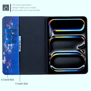ART Zaklápacie puzdro pre Lenovo Tab P11 Pro Gen 2 PURPLE BUTTERFLY