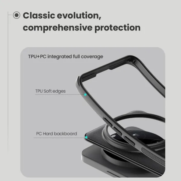 NILLKIN FROSTED Ochranný kryt pre Xiaomi 15 Ultra čierny