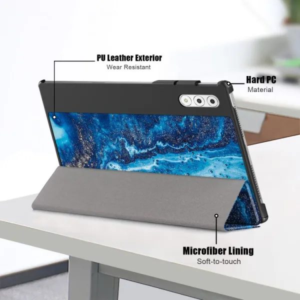 ART Zaklápacie puzdro pre Lenovo Yoga Tab Plus WAVES
